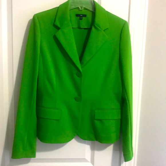 GAP Jackets & Blazers - GAP Bright Green Women's Blazer